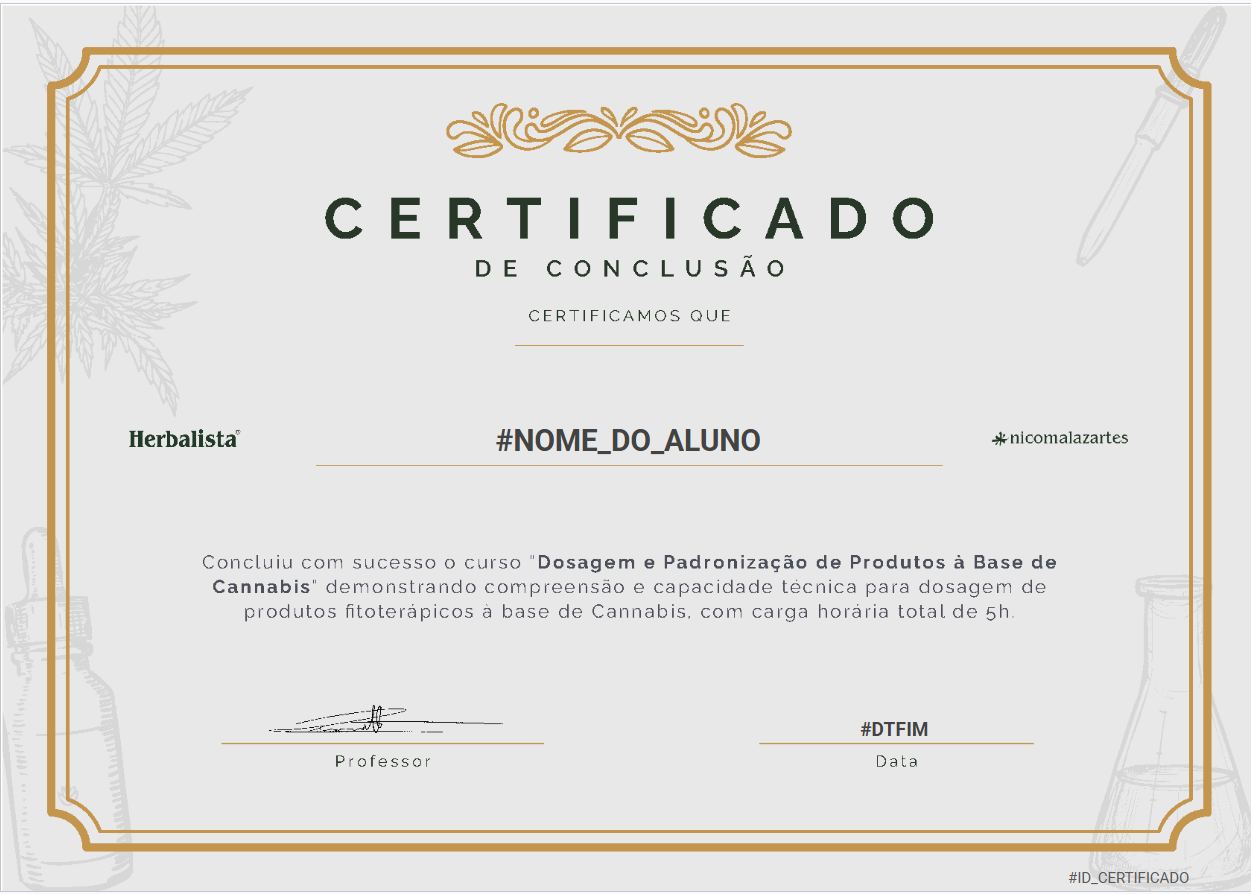 Certificado Unifatec — frente